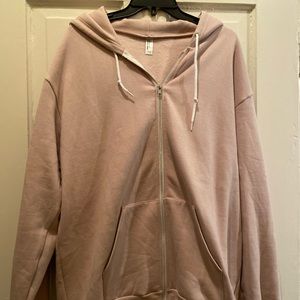 American apparel hooded jacket